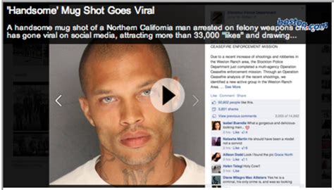 Jeremy Meeks Handsome Mug Shot Goes Viral