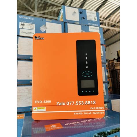 Inverter Hybrid Hòa Lướibám Tải độc Lập Bù Lưới Chính Hãng Evo Anern