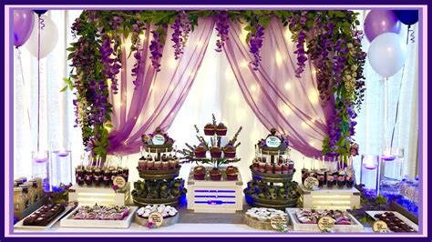 Create A Dessert Bar Sweet 16 Birthday Wedding Dessert Table Ideas