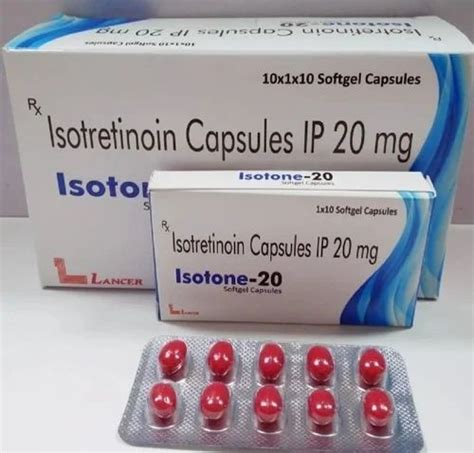 Finished Product Isotretinoin 20 Mg Capsules For Business Talk Only