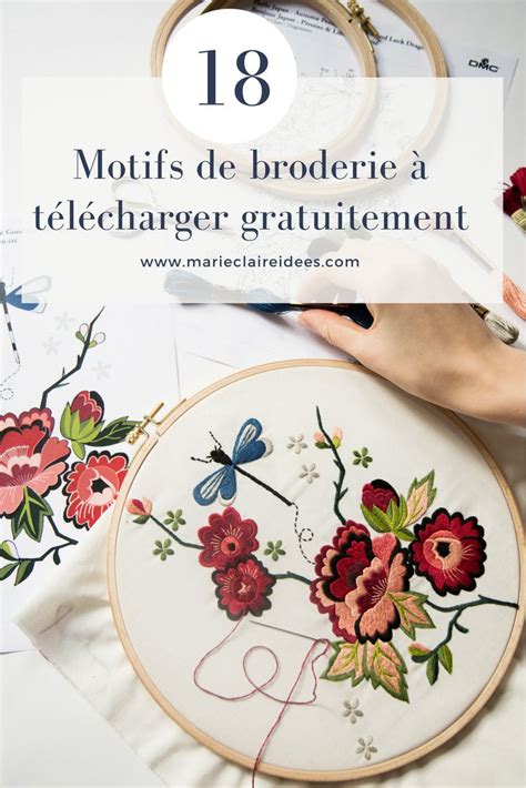 1000 motifs de broderie gratuits à télécharger Broderie gratuite