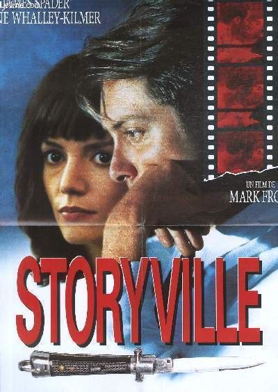 AFFICHE DE CINÉMA Storyville avec James Spader et Joanne Whalley