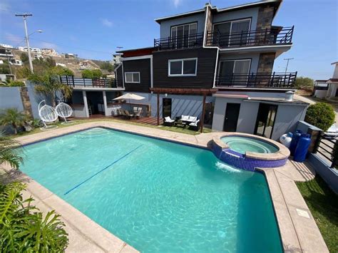 Casa De Lujo Con Alberca Y Vista Al Mar En Costa Hermosa Baja