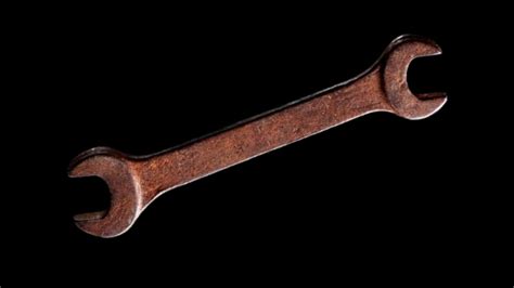 Old Rusty Wrench Restoration Antique Rusty Wrench Restoration Youtube