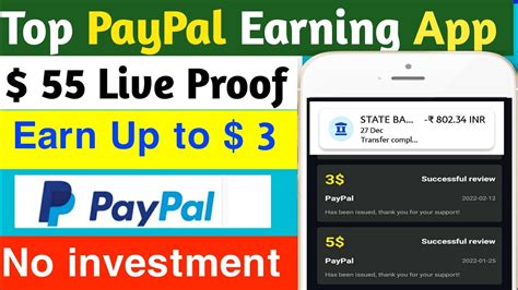 Top Paypal Earning App Live Proof Today Free Paypal Earning Apps