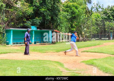 Players from top Cuban baseball league team Havana Industriales during ...