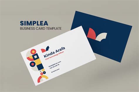 30+ Simple Business Card Templates – Creatisimo