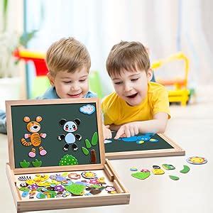 Uping Puzzles En Bois Magn Tique Pi Ces Tableau Double Face