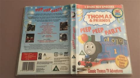 Opening And Closing To Thomas Friends Peep Peep Party VCI DVD