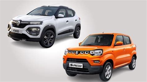 2022 Maruti S Presso Vs Renault Kwid Specs Price And Features