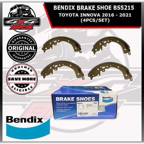 Bendix Brake Shoe For Toyota Innova To Bs Lazada Ph