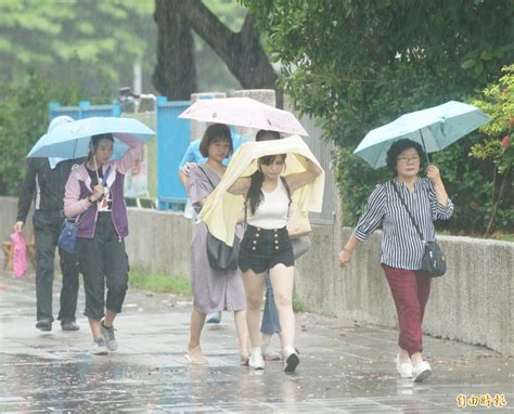 下雨降溫！ 週一北部留意強降雨 明晚鋒面減弱 生活 自由時報電子報