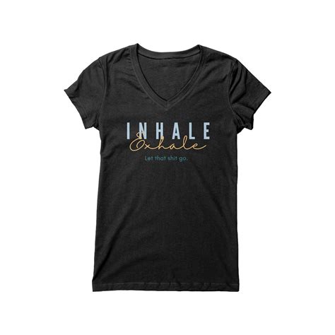 Inhale Exhale T Shirt Yoga Shirt Meditation T Etsy Uk