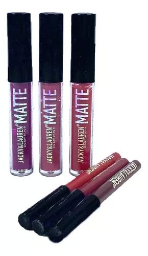 Labiales Mate Tinta Para Labios Kit 3 Colores Larga Duracion Color