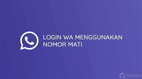 Cara Login Whatsapp Web Tanpa Scan Barcode Verifikasi