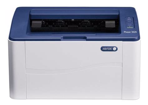 Impresora Simple Función Xerox Phaser 3020 bi Con Wifi Blanca Y Azul