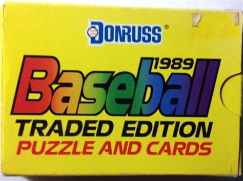 I Tested Donruss Iconic 1989 Baseball Puzzle Cards Heres Why Theyre