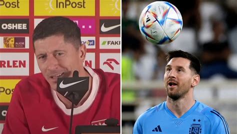 Lewandowski został zaatakowany ws Messiego Robert zareagował