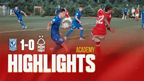 Academy Highlights Lech Pozna Nottingham Forest Pre Season