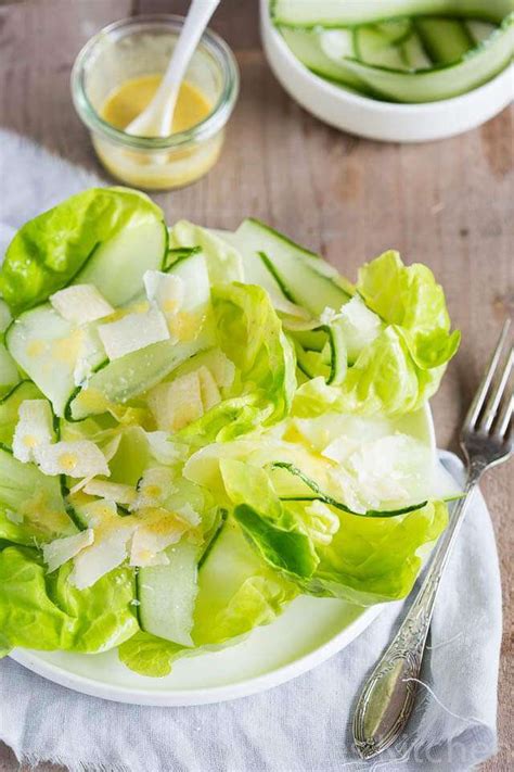 Lettuce and cucumber salad - simple but perfect | Simone's Kitchen