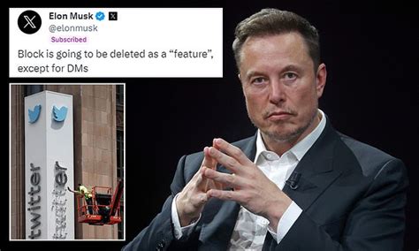 Elon Musk Will Axe Block Feature From X Despite Fears His Twitter