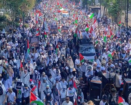 MUI Aksi Bela Palestina 5 November Di Monas Akan Diikuti Jutaan Orang