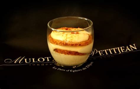 Verrine de tiramisu au pain d épices Mulot Petitjean