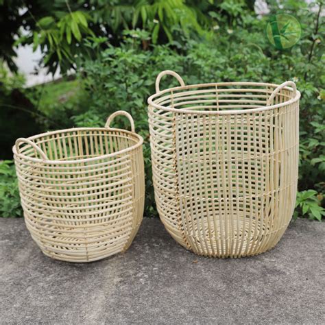 Vh22083 Rattan Basket Manufacturer In Vietnam Vietnam Handicraft Co