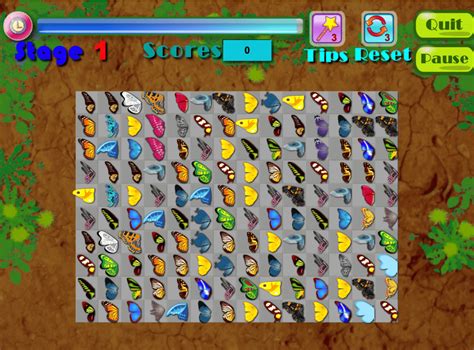 Butterfly Kyodai Play Mahjong Butterfly Full Screen Online Free
