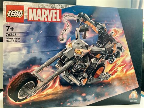 Lego Marvel Ghost Rider Mech Bike New Sealed Box