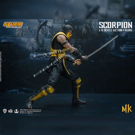 Mortal Kombat Ii Scorpion Sixth Scale Figure Comic Concepts