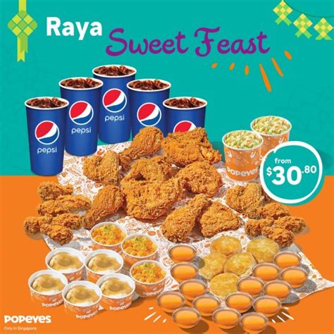 15 Mar 2024 Onward Popeyes Raya Sweet Feast Promo SG