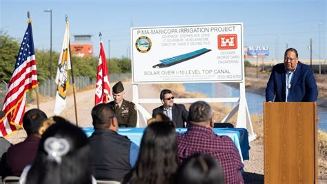 Gila River Indian Community Moves Foward With Solar Canal Project