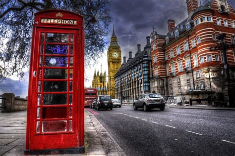 Street Photography Telephone Big London Ben Street Hd Cars Big