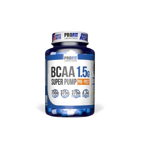 Bcaa 1 5 G Super Pummp 120 Caps Pro Fit ProFit