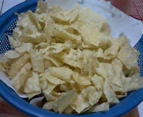 Resep Membuat Kerupuk Pangsit Goreng Renyah Ekonomis