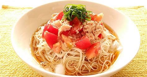 【ひるまえほっと 】トマトと青じそのイタリア風そうめんの作り方。かんたんごはん Miraku 〜美楽食〜