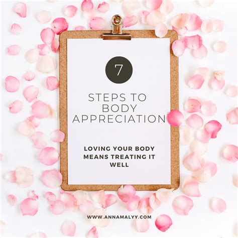 7 Steps To Body Appreciation