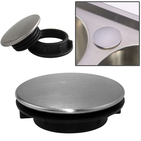 Stainless Steel Kitchen Sink Tap Hole Blanking Plug Plate Stopper Basin