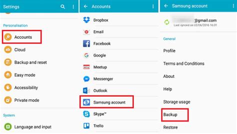 Guide On How To Back Up And Restore Samsung Account