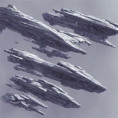 Star Wars Spaceship Design Concept Art Doug Chiang Stable Diffusion