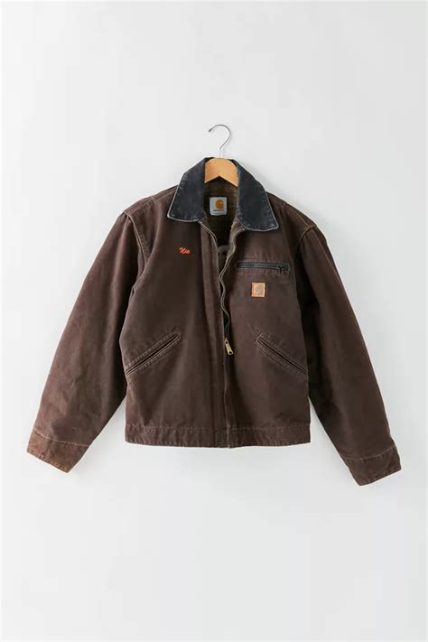 Vintage Carhartt Brown Jacket Urban Outfitters