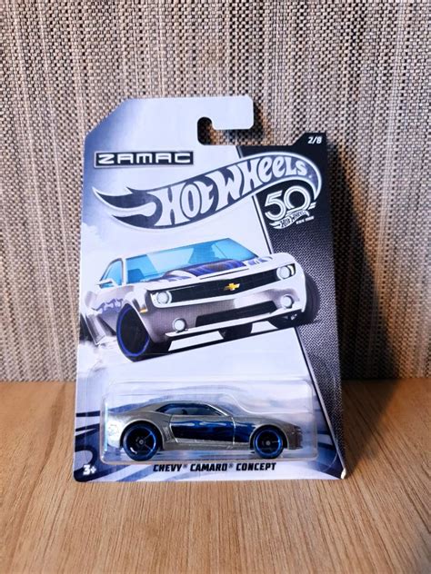 Hot Wheels Th Anniversary Zamac Edition Chevrolet Camaro Concept