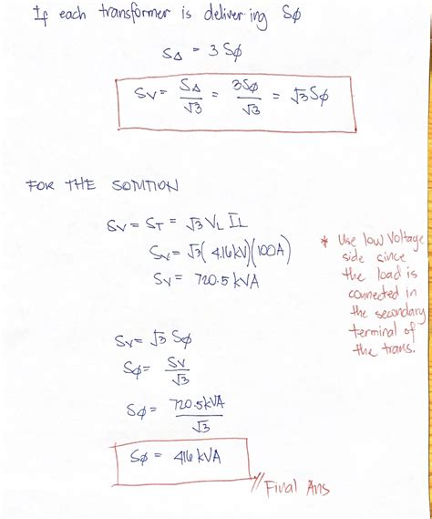 Solved Three Single Phase Transformers Are Connected In Delta Delta