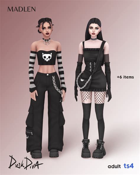 35 Sims 4 Goth Cc Picks For A Darker Style The Mods Pixie