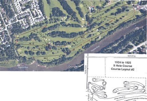 Thames Valley Layouts 1 5 1924 1932 London And Area Golf History