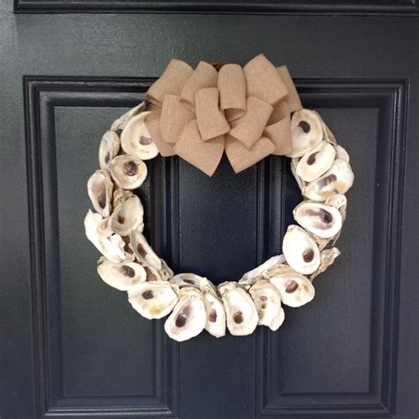 Oyster Shell Wreath Etsy