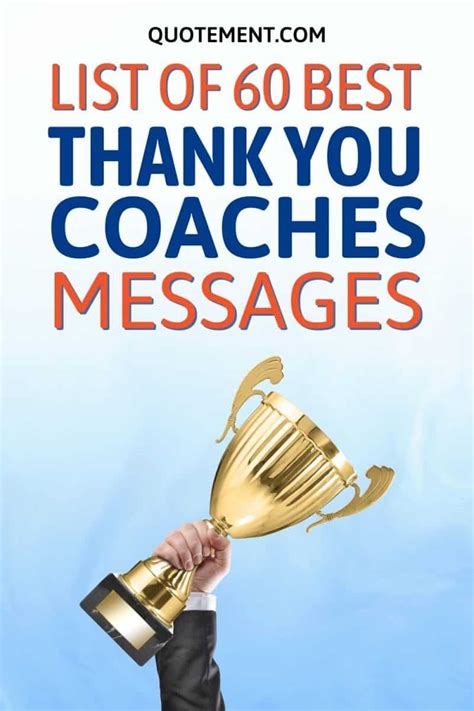 Top Thank You Coaches Messages To Show Appreciation