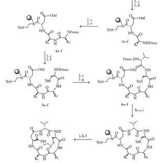 Synthesis Of FK228 Analogues Shown In The Schematic Are The Steps