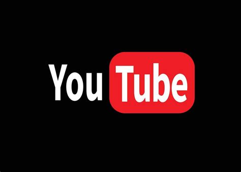 Download Youtube Logo On Black Background